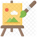 Painting Art Pastime Icon