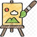 Painting Art Pastime Icon
