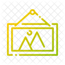 Painting Photo Photoframe Icon