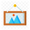 Painting Photo Photoframe Icon