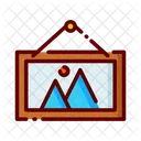 Painting Photo Photoframe Icon