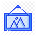 Painting Photo Photoframe Icon