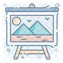 Canvas Painting Artwork Icon