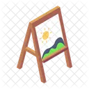 Painting Landscape Painting Painting Board Icon