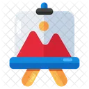 Painting Canvas Art Icon