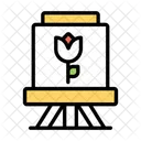 Painting Canvas Art Icon