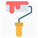 Paint Roller Home Repair Icon