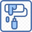 Painting Roller Paint Home Repair Icon