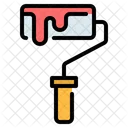 Paint Roller Home Repair Icon
