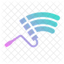 Roller Paint Construction Icon