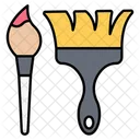 Painting Tools Paint Brush Painting Icon