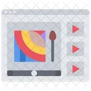 Painting Video  Icon