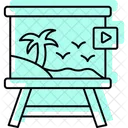 Painting Video Offset Drift Icon