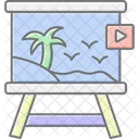 Painting video  Icon