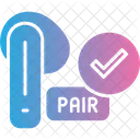 Pair Paired Earbuds Icon