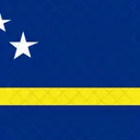 Pais De Curacao Bandeira Pais Ícone