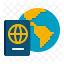 Pais Extranjero Externo Internacional Icono