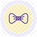 Icone De Linha De Gravata Borboleta Do Pai Icon