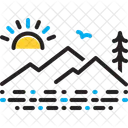 Paisagem  Ícone