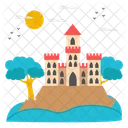 Paisaje del castillo  Icono