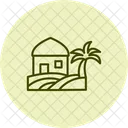 Paisaje De Pueblo Pentaluminio Icon