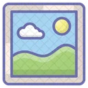 Paisaje Montanas Naturaleza Icon