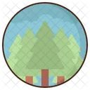 Paisajismo forestal  Icon