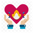Paixao Amor Coracao Ícone
