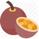 Paixao Fruta Suculento Icon