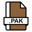 Pak Datei Zix Datei Dateiformat Symbol