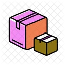 Paket E Commerce Lieferung Symbol