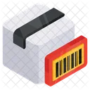 Paket Barcode Paket QR Barcode Scannen Symbol