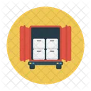 LKW Box Lieferung Symbol