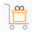 Geschenk Trolley Dolly Symbol