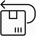 Lieferung Rucksendung Paket Symbol