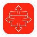 Paketverteilung  Symbol