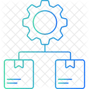 Paket Box Liefermanagement Symbol