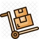 Paketwagen Paketwagen Trolley Symbol