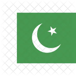 Pakistán Flag Icono