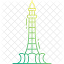 Pakistan Tower Minar E Pakistan Landmark Icon