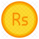 Pakistani Rupee Coin Currency Icon
