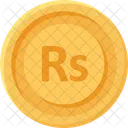 Pakistani Rupee Coin Coins Currency Icon