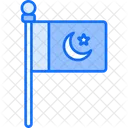 Pakistanische Flagge  Symbol