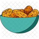 Pakore Food Background Icon