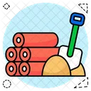 Pala Pala Herramienta De Excavacion Icono