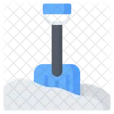 Pala Pala Nieve Icono