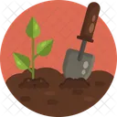 Cultivo Suelo Herramienta Icono