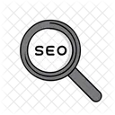 Palabra Clave Seo Busqueda Icono