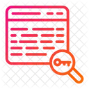Palabras Clave Investigacion SEO Y Web Icono