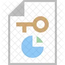 Palabra clave de archivo  Icono